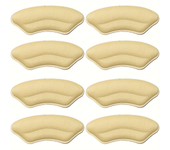 8-Pack Heel Pads for Too Big Shoes Self-Adhesive Heel Protectors Heel Inserts Improve Shoe Fit And Comfort Prevent Heel Slippage