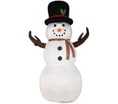 Guirma Muñeco de Nieve Hinchable de 260 cm