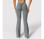 Womens Stretch Yoga Leggings Fitness Running Gym Sports Full Length Active Pants Flared Trousers Pants for Women Women’s Pants
