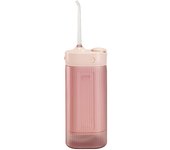 Mini Irrigador Dental Portátil. 3 Modos de Uso, Resistente al Agua IPX7, 4 Boquillas Incluidas, Recargable y Compacto, Ideal para viaje(rosa)