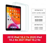 2pcs Tempered Glass Films for 2024 iPad Air 11/13 M2 Pro 11/13 M4 Screen Protector for iPad 3/4/5/6/7/8/9/10th Air 4/5 Pro 11