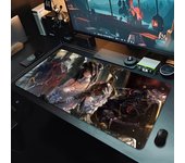 XXL Mouse Pad Anime Overlord Albedo Keyboard Office Table Pads Large Cartoon Kawaii Gilr Mousepad Gaming Playmat Laptop Mice Mat