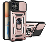 For Motorola Edge 20 30 Pro Lite E20 E30 E32 E40 G9 Plus Anti Drop Phone Case Cover Sliding Window Lens Cover 360 Degree Bracket
