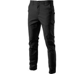 Pantalones informales de alta calidad para hombre, pantalón transpirable, de algodón, versátil, para negocios juveniles, otoño e invierno, 2024