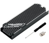 Ultrathin M.2 SSD Heat Sink M2 2280 Solid State Hard Disk Aluminum Heatsink Cooler Cooling Thermal Pad Grey