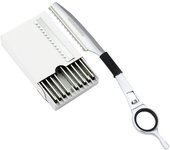 1 Thinning Razor 10 Blades Straight Salon Hairdressing Razor Stick Hair Cutter Rotary Barber Hair Cutting Knife Thinner