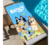 Cartoon Cute B-Bluey-S Dog Towel Soft Pool Gift For Travel Gym Shower Camping Quick Dry Sports Large Beach Towel