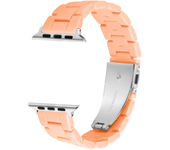 Candy Colored Resin Strap for Apple Watch 49mm 45mm 44mm 42mm 41mm 40mm 38mm Compatible with iWatch Series 9 8 7 se 6 5 3 Ultra