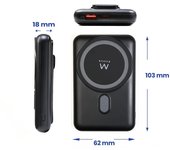 Powerbank ewent ew1162 wireless magsafe 10000mah