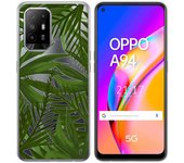Tumundosmartphone Funda Gel Transparente para Oppo A94 5G diseño Jungla Dibujos