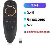 G10S 2.4G Wireless Air Mouse G10S PRO Voice Remote Control Gyroscope IR Learning G10SPRO BT For Android TV Box