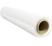 Film Transparente para Embalar, Film Transparente, Papel Film, Rollo de Plastico Protector Muebles, Cajas Mudanza, Plastico Cubretodo 50cm x 300m estirables - SIDI (1 und, Transparente)