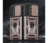For Samsung Galaxy A55 A35 A25 A15 Camera Shockproof Armor Case For Galaxy A31 A73 A21S Car Magnetic Holder Ring Protect Cover