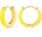 MESOVOR Pendientes de Aro de oro Pequeños para Mujeres, Aretes Huggie Livianos Plateados de oro de 18k | Regalos de Aretes Hipoalergénicos para Niñas amarillo caliente
