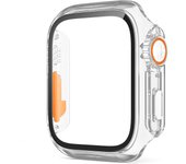 Glass+Case For Apple Watch S10 42mm 46mm Screen Protector Cover Change To Ultra Bumper Case Cover For iWatch Series 10 46mm 42mm