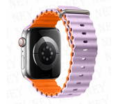 Ocean silicone strap for Apple Watch Ultra2 49mm 45mm 40mm 44mm 41mm sport bracelet for apple watch bands serie 9 8 7 6 5 4 3 SE