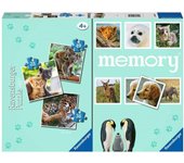 ANIMALES CACHORROS PACK 3 PUZZLES + MEMORY DE RAVENSBURGER