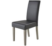 Miroytengo Pack 4 Sillas de Comedor Salón Poliuretano Patas y Estructura Madera Diseño Acolchado Estilo Moderno