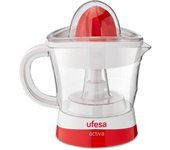 Exprimidor eléctrico Ufesa EX4936 25W 0,7L blanco/rojo