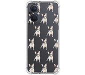 Funda Silicona Antigolpes para Oppo A96 5G diseño Perros 12 Dibujos