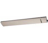 Sinado Calor Blanco 1800 1800W Radiador Infrarrojo Exterior De Aluminio Blanco No Emite Luz Element Calefactor De Aleación De Aluminio Extruido Revestimiento Cerámico Blanco Ip65