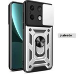 Armor Case For Xiaomi Poco X6 Pro C65 C40 M6 M5 F6 F5 X5 X4 F4 GT Cover Lens Protection With Ring Magnetic Holder Coque Fundas