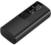 Compresor de aire portátil, 2000 mAh con manómetro