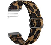 20mm22mm Elastic Loop for Garmin Forerunner 935/945 Band Nylon Strethy Wristband for Garmin Vivoactive 3/3 music/Fenix 5/5 plus