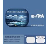 Cover for AirPods 3 Case for AirPods Pro 2 2024 Case for Airpod 4 Astronaut Moon Funda For AirPods 3 2 Bluetooth Earphone Cover