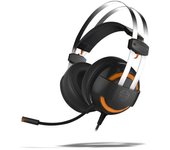 Krom Kode Auriculares Diadema Negro