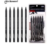 Wood free graphite sketching carbon pencil set, art student drawing, charcoal pencil, solid, wholesale