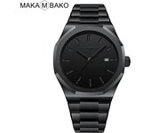 Original Top Brand Stainless Steel Men Wristwatch Classic Business Waterproof Man Black Clock Japan Movement Quartz Mens Watches