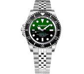 Bobroff Reloj Hombre Analogico Automatico con Correa de Acero inoxidable BF0002iJ