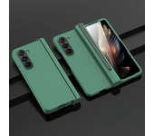 Plastic Shell Membrane Phone Case for Samsung Galaxy Z Fold 6 5 4 3 Fold6 Fold5 Fold4 Fold3 with Pen Slot Hinge Protection Cover