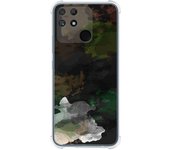 Funda Silicona Antigolpes para Realme Narzo 50A diseño Acuarela 12 Dibujos