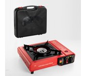 Gas Doble Camping Uso Portátil con Conector para Botella de Gas