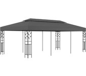 vidaXL Cenador de Jardín Toldo Carpa para Fiestas Bodas Exterior Color Taupé,  Antracita, y mas