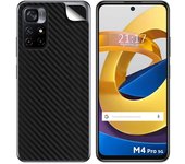 Pegatina Vinilo Autoadhesiva Textura Carbono para Xiaomi POCO M4 Pro 5G