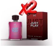 2 UNIDADES Just Play Eau de Toilette para hombre 100ml Montage Brands Fragancia inspirada en otros perfumes Perfume masculino