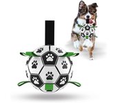 Bola de Perro, Bola de Perro Interactiva con pestañas de agarre, Juguetes de Perro al aire libre de Interior, Juguetes de Agua para Perros medianos grandes