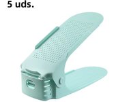 5 adjustable shoe racks for storing shoe artifacts, available in various colors for you to choose from.