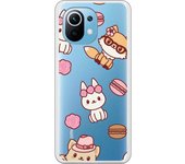 Funda compatible con Xiaomi Mi 11 - Patron Gatos