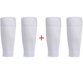 2 pairs of sports leg covers, calf socks, compression socks, and leg protectors
