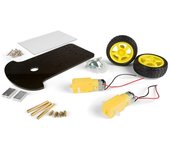 Whadda Kit de Robótica con Chasis de 2 Ruedas y Motor DC