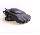 Calentador de coche, ventilador de calentador de coche de 12 V 150 W, ventilador de calentador de coche, descongelación de ventana de parabrisas de coche, calentador de cerámica rojo dentado