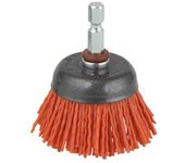 Cepillo de Copa de Nylon Wolfcraft Vástago Hexagonal 1/4" (6,35mm) (1506000)