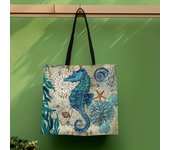 Rustic Tote Bag With Sloth Print Large Capacity Shoulder Shopping Bag Reusable Casual Travel Beach Bag For Women