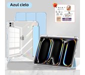 Transparency Case for 2024 iPad Pro 13in 11in M4 Air 11-inch 13-inch M2 iPad 10th Gen 10.9 Air 4/5 iPad 7/8/9th 10.2 5/6th 9.7in