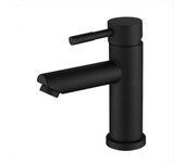 Grifo de agua fría cromada with Conexión flexible, Grifo de baño with Caño de 90 mm de Altura para Inodoro de invitados, Baño