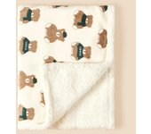 Newborn Baby Blankets Winter Double Layer Thicken Fleece Warm Swaddle Blanket Infant Bedding Soft Stroller Cover Manta Bebe
